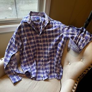 Robert Graham Shirt Medium (ClassicFit) / Breathable & Lightweight/Cotton Blend